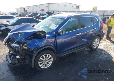 2017 Nissan Rogue S/Sl/Sv из США, поврежденный, VIN 5N1AT2MVXHC820198